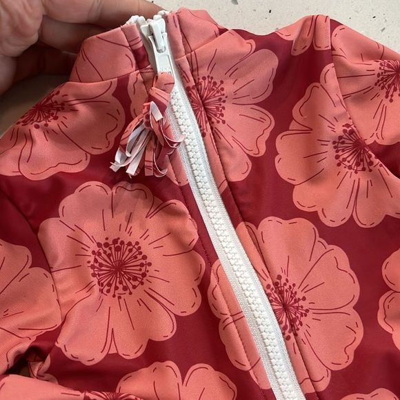 CITRINE swimsuit - Pink Flowers - Picture 3 of 6